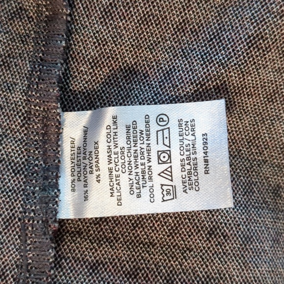 Loft Houndstooth Leggings Black, Gray, Dusty Pink SP - Picture 9 of 10